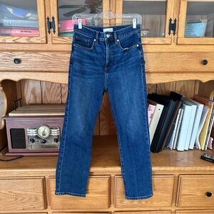 High Waisted Slim Jeans